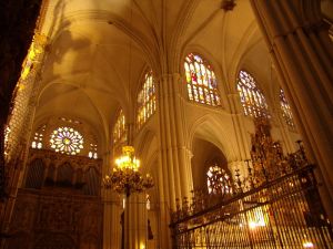Imagen: Interior de la Catedral de Toledo
