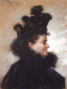 Retrato de Emilia Pardo Bazán