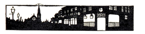 Imagen: silueta recortada de una villa inglesa